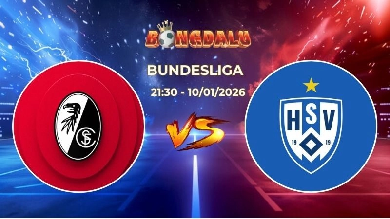 Soi Kèo Freiburg vs Hamburger SV 21h30 Ngày 10/01/2026 – Vòng 16 Bundesliga